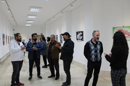 ‘FİLİSTİN Uluslararası Afiş ve Baskı Sergisi’ açıldı